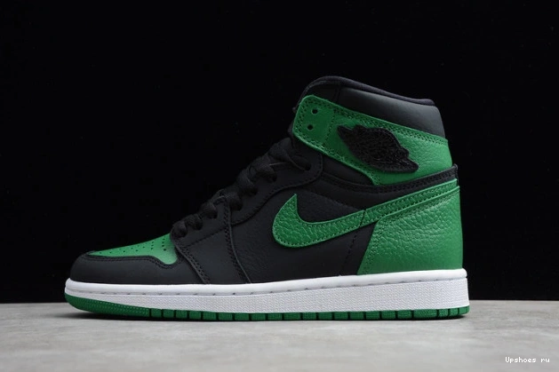 Jordan Green Retro High Black  555088-030 1 Pine 0809